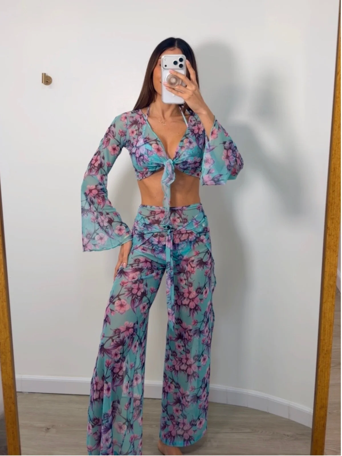 Set Pant Mesh Magnolia - (covertdb125)