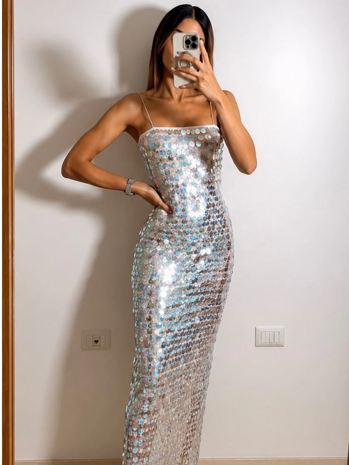 Vestido Lentejuelas - (p106ves16)