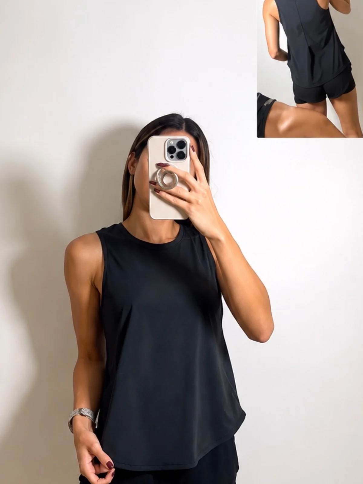 Camisa Negra - (p9ca01)